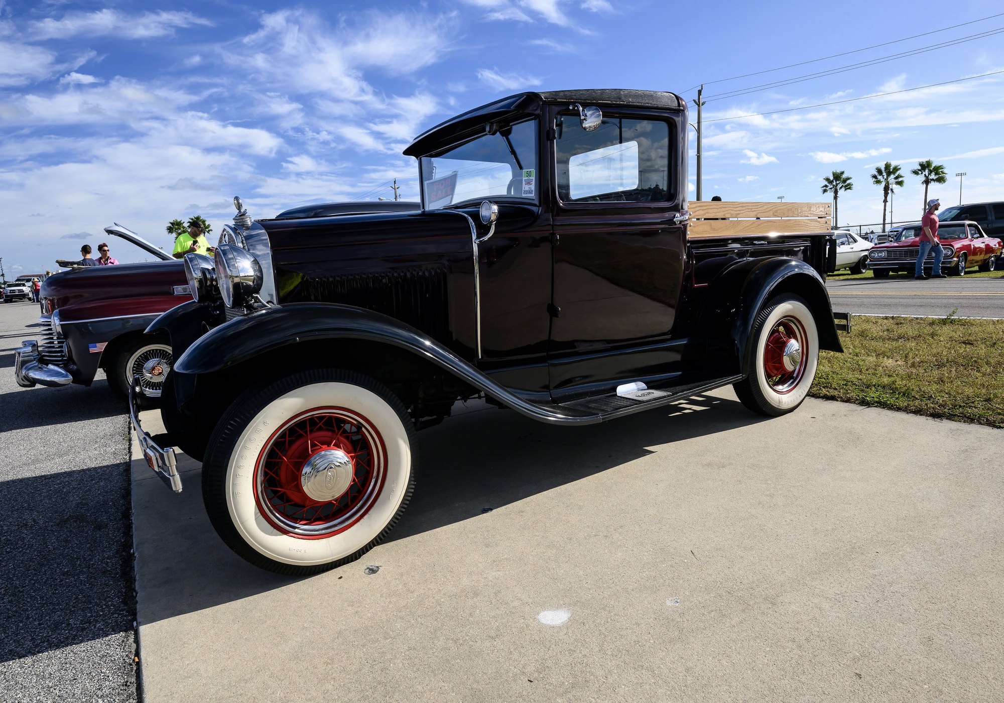 Cars for sale in the corral